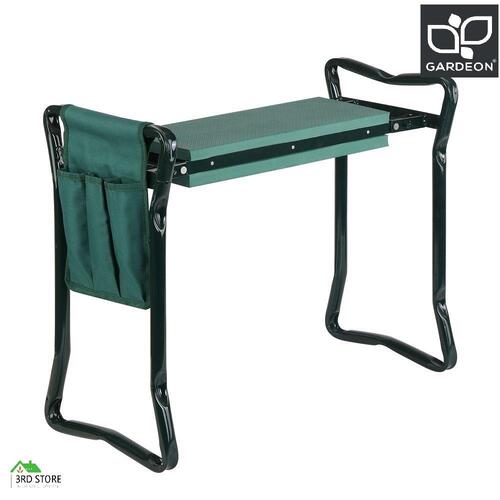 Gardeon Garden Kneeler and Seat Tool Pouches Outdoor Bench Knee Pad Foldable