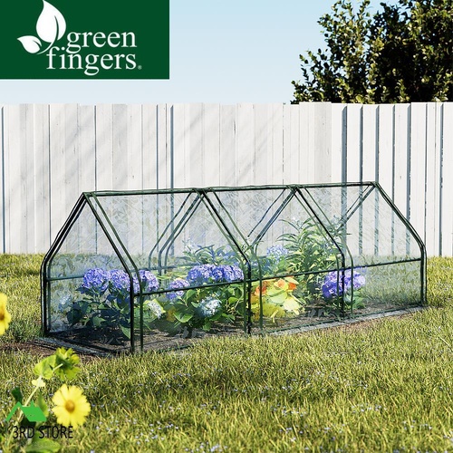 Greenfingers Greenhouse 270x92cm Flower Garden Shed PVC Cover Frame Green House