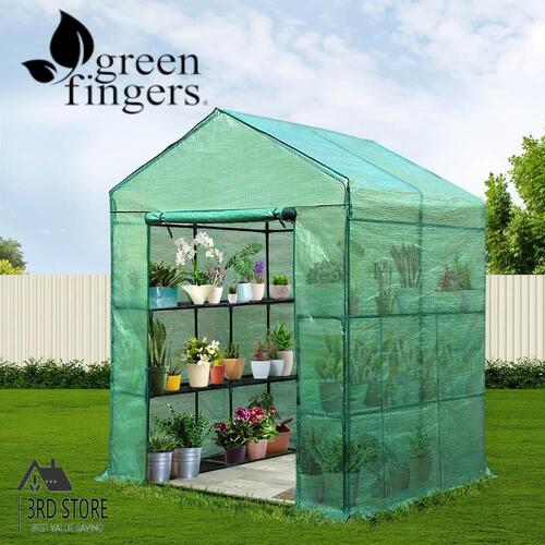 Greenfingers Greenhouse Green House Tunnel 2MX1.55M Walk in Plant Storage