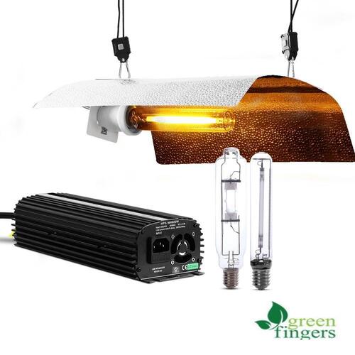 Greenfingers Grow Light Kit Hydroponics Plant CFL T5 Bulbs 400 Watt Digital