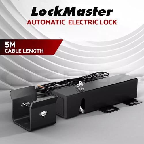 Lockmaster Automatic Electric Gate Lock for DC 24V Swing Gate Opener Gate Lock