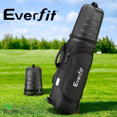 Everfit Golf Travel Bags for Airlines with Wheels Golf Clubs Hard Case Foldable