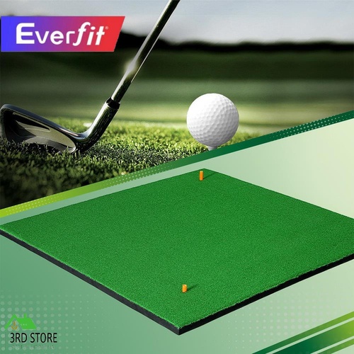 Everfit Golf Hitting Mat Portable DrivingÂ Range PracticeÂ Training Aid 150x150cm