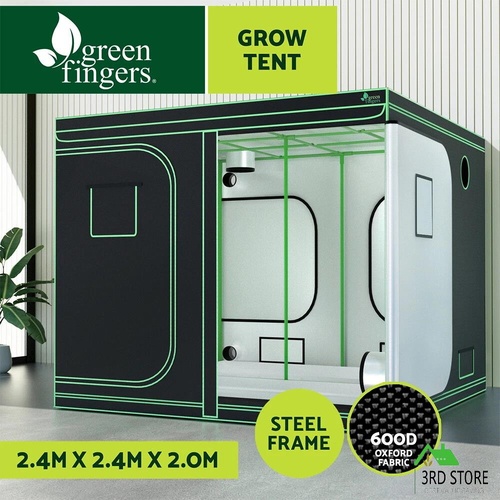 Greenfingers Grow Tent Kits 200x 200 x 200cm Hydroponics Indoor Grow System