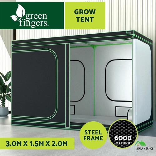 Greenfingers Grow Tent Kits 300x150x200cm Hydroponics Indoor Plant Grow System