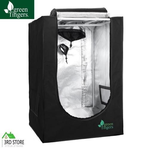 Greenfingers Grow Tent Kits 60X60X90CM Hydroponics Hydroponic Grow System Black