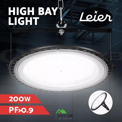 Leier High Bay Light LED 200W Industrial Lamp Workshop Warehouse Factory Lights