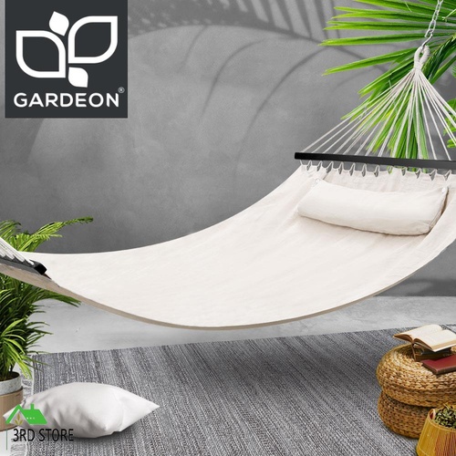 Gardeon Camping Hammock Bed Outdoor Portable Swing Chair 2 Person w/ Hanging Kit