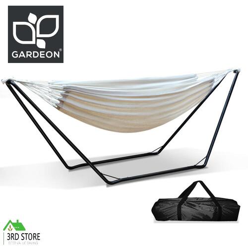 Gardeon Camping Hammock Bed With Stand Steel Frame Double Swing Chair Outdoor