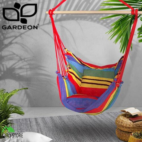 Gardeon Hammock Chair Outdoor Swing Indoor Portable Camping Lounge Hammocks