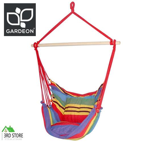 RETURNs Gardeon Hammock Chair Outdoor Swing Indoor Portable Camping Lounge Hammocks