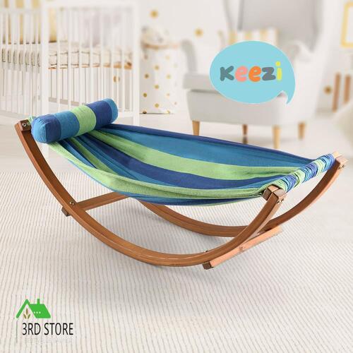 Keezi Kids Hammock Chair Baby Swing Bed Relax Outdoor Hanging Indoor