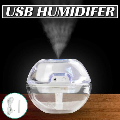 USB Car Aroma Diffuser Essential Oil Ultrasonic Air Humidifier Purifier Portable