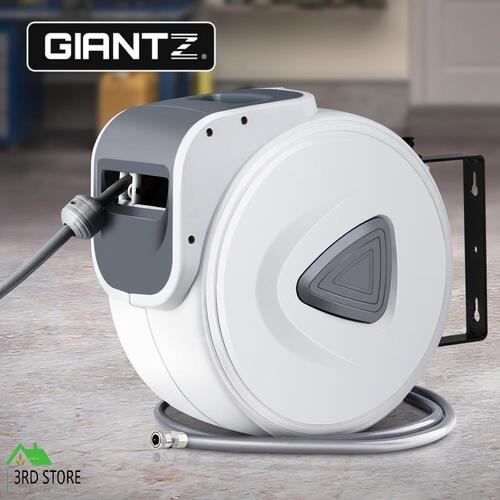 Giantz Air Hose Reel 10m Retractable Rewind Swivel Wall Mount Compressor Garage