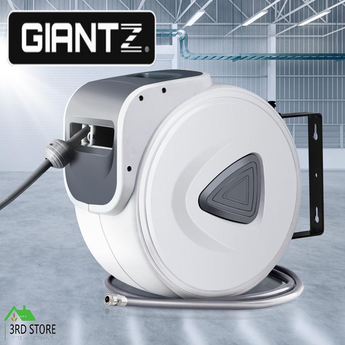 Giantz Air Hose Reel 20m Retractable Rewind Swivel Wall Mount Compressor Garage