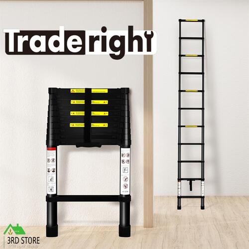 Telescopic Ladder Step Aluminium Extension Portable MultiPurpose 3.2M
