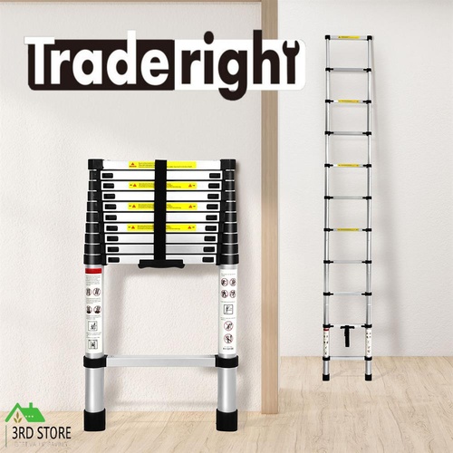 3.2M Telescopic Aluminium Multipurpose Ladder Extension Alloy Extendable Step