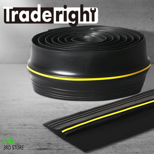 Garage Door Weather Strip Strap Seal Soild Rubber Floor Threshold Waterproof 6M