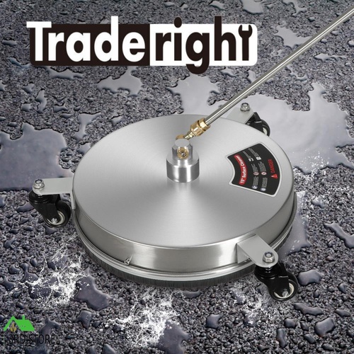 Traderight Pressure Washer Surface Cleaner With 3 Wheels Stainless 27600 kPa