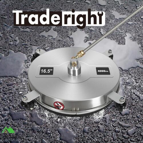 Traderight Pressure Washer Surface Cleaner With 4 Wheels Stainless 27600 kPa