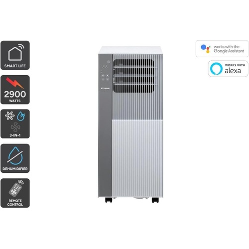 Hyundai 2.9kW Smart Portable Air Conditioner