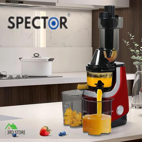 RETURNs Spector Cold Press Slow Juicer Whole Fruit Juice Extractor Vegetable Processor
