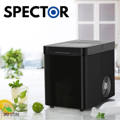 Spector Portable Ice Maker Machine 2.1L Ice Cube Tray Home Bar Countertop Party