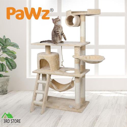 PawZ 1.4M PaWz Cat Tree Scratching Post Gym House Condo Furniture Scratcher CR
