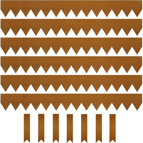 Corten Steel Pre-Rusted Garden Lawn Edging - 6-Pack Metal Landscape Strips