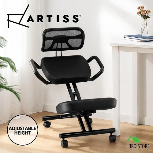 Artiss Kneeling Chair Ergonomic Office Home Knee Seat Posture Back Stretch Rest