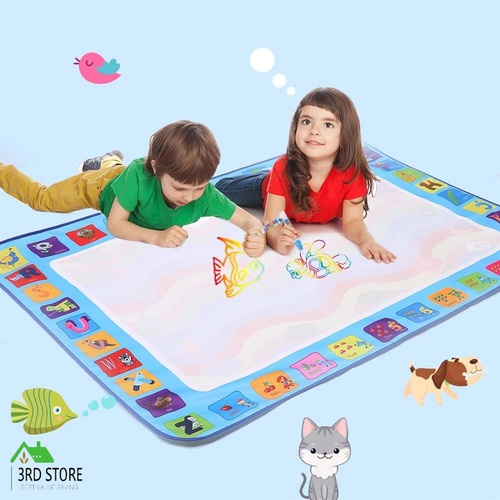 Kids Drawing Mat Aqua Doodle Board Water Painting Writing Magic Educational Toy