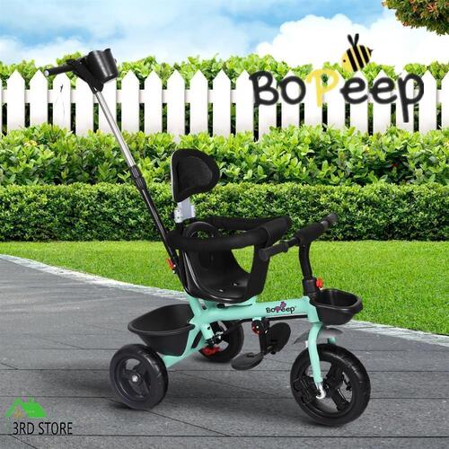 BoPeep Baby Walker Kid Tricycle Ride On Trike Bike Toddler Balance Bicycle Green