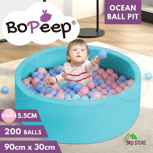 BoPeep Kids Ocean Balls Pit Baby Play Foam Pool Barrier Toy Padding Soft Child