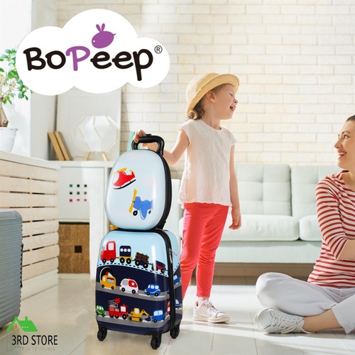 BoPeep 16''13'' 2PCS Kids Luggage Set Travel Suitcase Child Bag Backpack Baggage