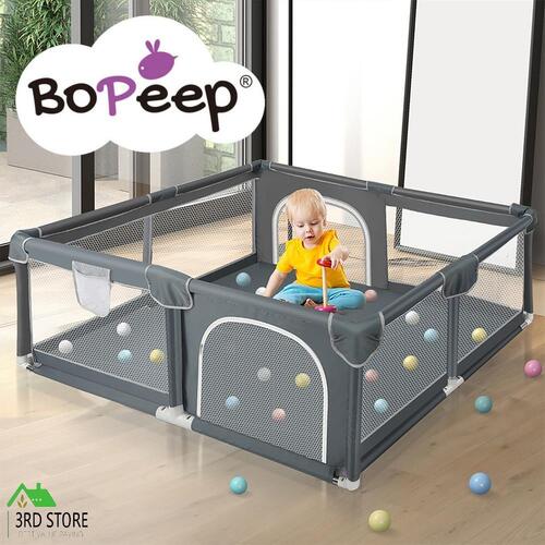 BoPeep Kids Playpen Baby Safety Gate Toddler Fence Child Play Game Toys Security