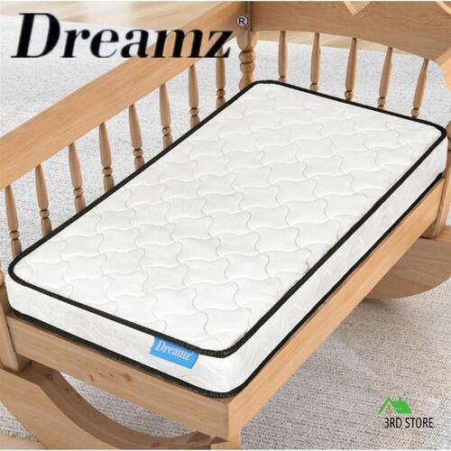 Dreamz Baby Kids Spring Mattress Firm Foam Bed Cot Crib Breathable Sleep 13CM