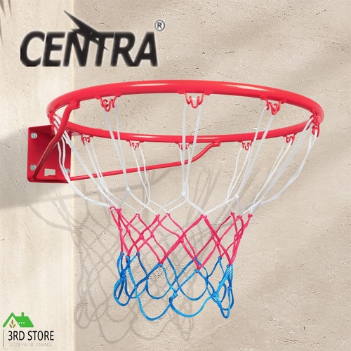 Centra Basketball Ring Hoop Goal Net 45CM Wall Mounted Outdoor Hanging Basket