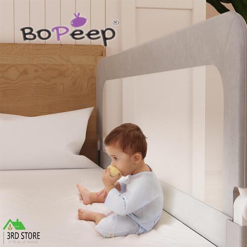 Bopeep Bed Rail Baby Kids Safety Adjustable Folding Child Toddler Cot Protect L