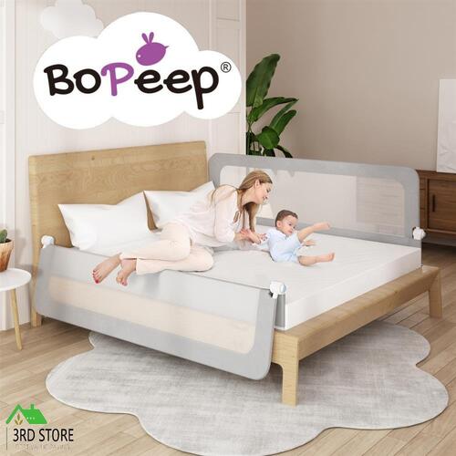Bopeep Bed Rail Baby Kids Safety Adjustable Folding Child Toddler Cot Protect S