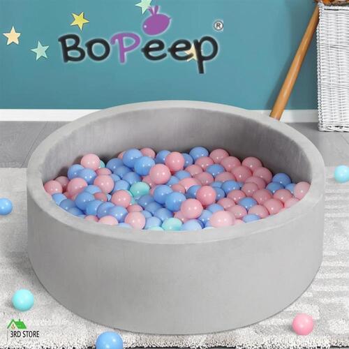 BoPeep Kids Ocean Balls Pit Baby Play Plastic Toy Soft Child Playpen 200 Macaron