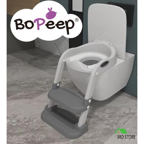 Bopeep Potty Training Toilet With Soft Seat and Step Stool Ladder Kids Toddlers