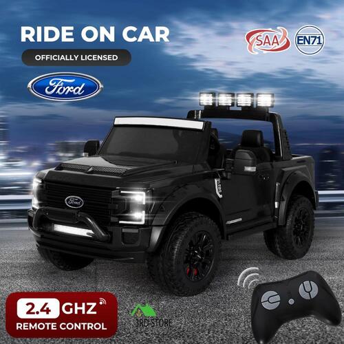 RETURNs Kids Ride On Car Licensed Ford 2-Seat Dual Motor 50W Electric Toy Remote Control