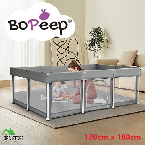 Bopeep Kids Playpen Pop-up Foldable Baby Safety Mesh Fence Toddler Play Center
