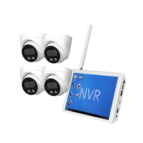Wireless Security Camera System Set Wifi 1080P Home CCTV 8CH NVR Night MonitorX4