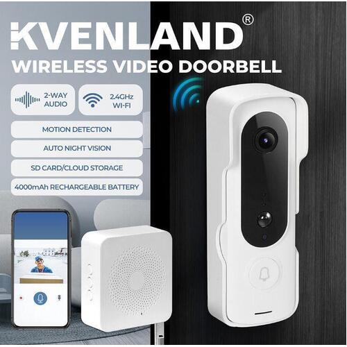 Door Bell Camera Wifi Chime Wireless Video Ring Doorbell Intercom Smart Home