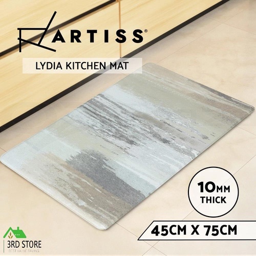Artiss Kitchen Mat Non-slip 45 x 75 PVC Anti Fatigue Floor Rug Home Carpet Lydia