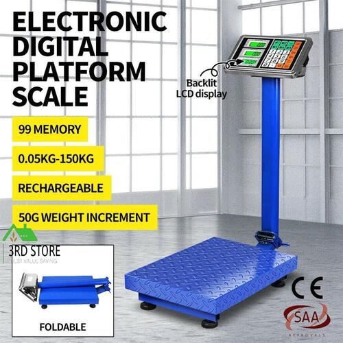 150KG Digital Platform Scales Electronic Commercial Postal Shop Computing Weight