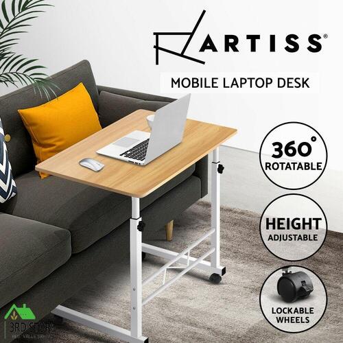 Artiss Laptop Table Laptop Desk Portable Computer Mobile Adjustable Standing