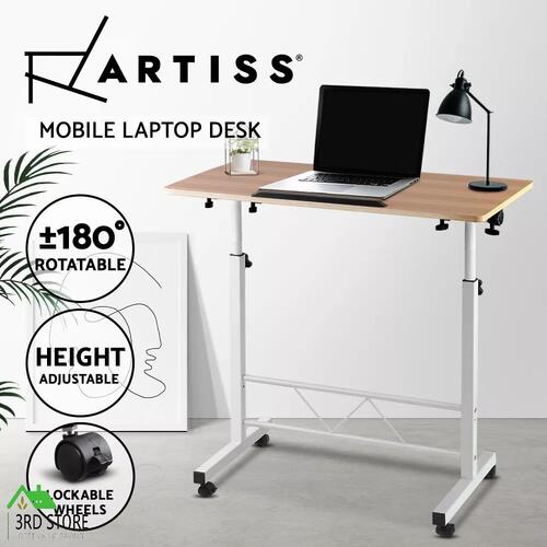 Artiss Laptop Table Laptop Desk Portable Mobile Computer Desk Tilt Table Bed