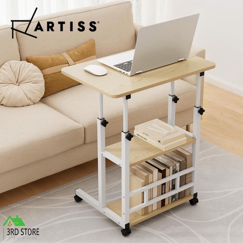 Artiss Laptop Desk Height Adjustable Mobile Workstation Computer Desks 60CM